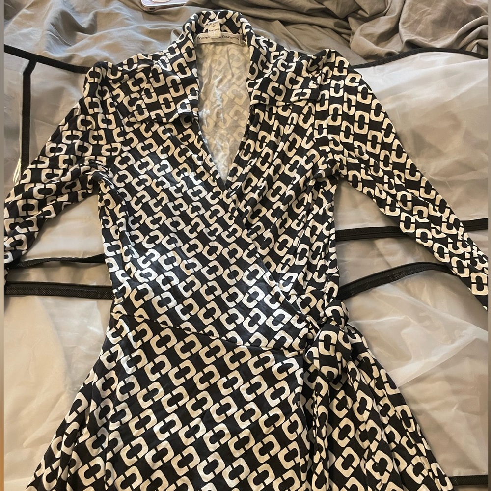 Diane Von Furstenberg iconic silk wrap dress